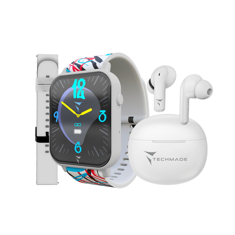 BUNDLE DREAMER CASSA WHITE+BELT WHITE+BELT COLOR+EARBUD BIANCO BUNDLE DREAMER CASSA WHITE+BELT WHITE+BELT COLOR+EARBUD BIANCO