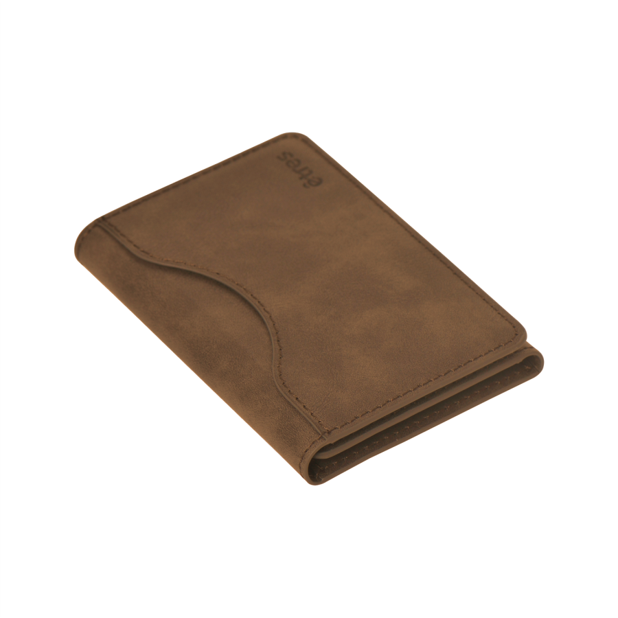 ETRES SMART WALLET CLASSIC DEEP BROWN COLOR ETRES SMART WALLET CLASSIC DEEP BROWN COLOR