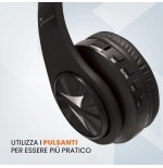 TECHMADE CUFFIA SENZA FILO TV CON RICEVITORE IN BUNDLE
