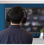 TECHMADE CUFFIA SENZA FILO TV CON RICEVITORE IN BUNDLE