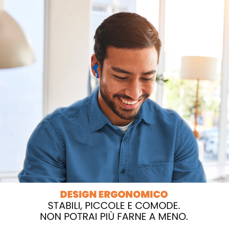 TECHMADE AURICOLARI INTER SENZA FILO CON BOX DI RICARICA
