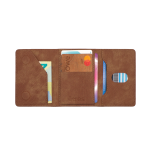 ETRES WALLET SMART FLAT COLLEZIONE STORM BROWN