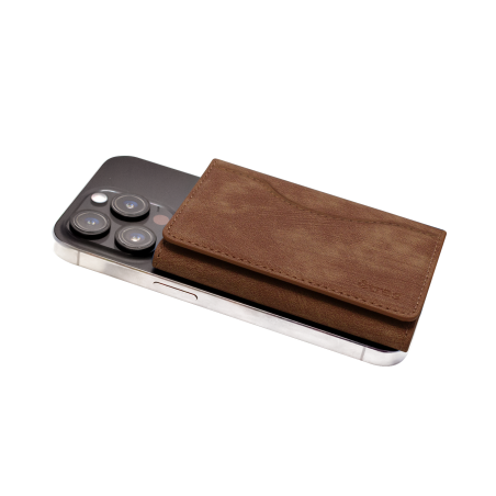 ETRES WALLET SMART FLAT COLLEZIONE STORM BROWN