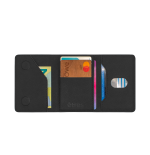 ETRES WALLET SMART FLAT COLLEZIONE SAFFIANO BLACK