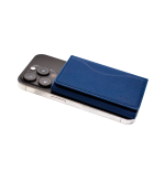 ETRES WALLET SMART FLAT COLLEZIONE SAFFIANO BLU