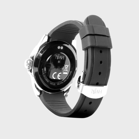 *NIAH SMARTWATCH NH-NEPT UNE-SGR SILICON BK GHIERA GREEN