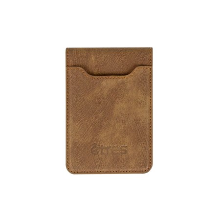 ETRES WALLET COMPATTO PORTACARTE CON AGGANCIO MAGSAFE BROWN