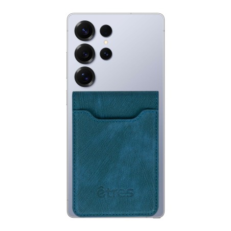ETRES WALLET COMPATTO PORTACARTE CON AGGANCIO MAGSAFE BLUE
