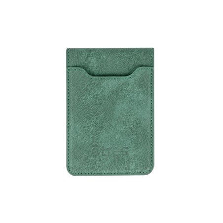 ETRES WALLET COMPATTO PORTACARTE CON AGGANCIO MAGSAFE GREEN