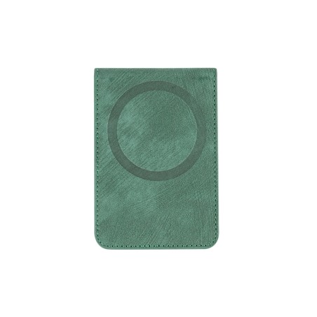 ETRES WALLET COMPATTO PORTACARTE CON AGGANCIO MAGSAFE GREEN
