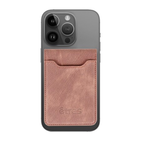 ETRES WALLET COMPATTO PORTACARTE CON AGGANCIO MAGSAFE PINK