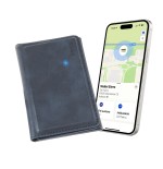 ETRES WALLET FINDER BASIC BLU CON MAGSAFE E LOCALIZZATORE GPS