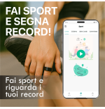 TECHMADE TM-NEXA-BK8 Smartring BLACK Taglia 8