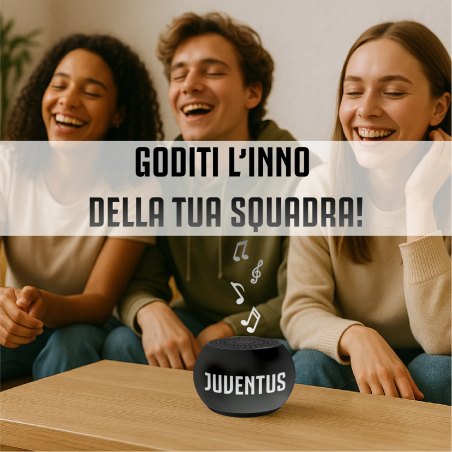 TECHMADE MINISPEAKER UFFICIALE JUVENTUS