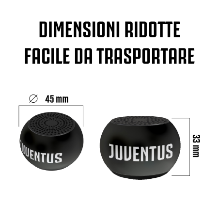 TECHMADE MINISPEAKER UFFICIALE JUVENTUS