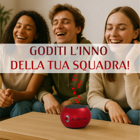 TECHMADE MINISPEAKER UFFICIALE AC MILAN