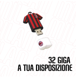 TECHMADE PENDRIVE 32GB UFFICIALE MILAN