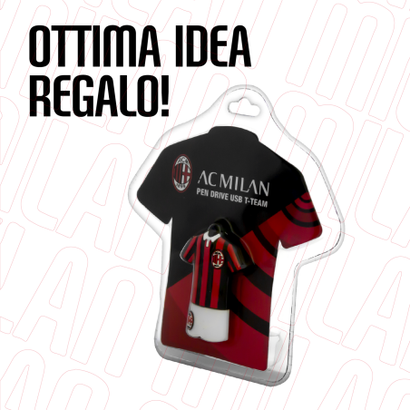 TECHMADE PENDRIVE 32GB UFFICIALE MILAN