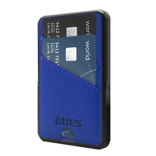 ETRES POWERBANK 5000 MAH CON PORTACARTE BLUE