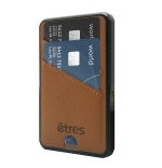 ETRES POWERBANK 5000 MAH CON PORTACARTE BROWN