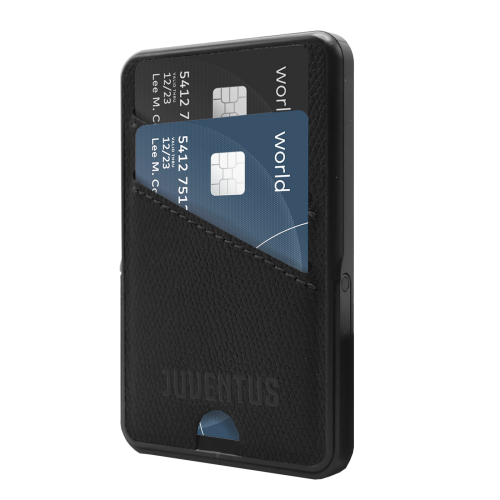 TECHMADE POWERBANK 5000 MAH CON PORTACARTE JUVENTUS BLACK