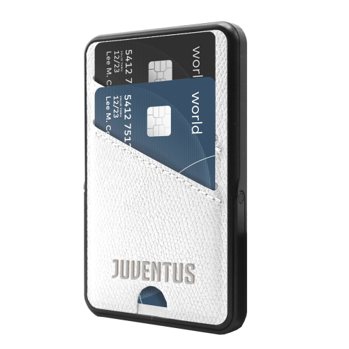 TECHMADE POWERBANK 5000 MAH CON PORTACARTE JUVENTUS WHITE