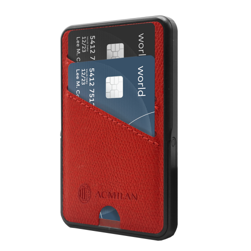 TECHMADE POWERBANK 5000 MAH CON PORTACARTE MILAN RED
