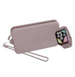 TECHMADE SMARTWATCH LIGHT PURLE + BAG TM-GLOW-WGY