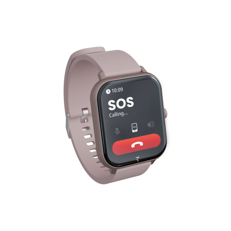 TECHMADE SMARTWATCH LIGHT PURLE + BAG TM-GLOW-WGY