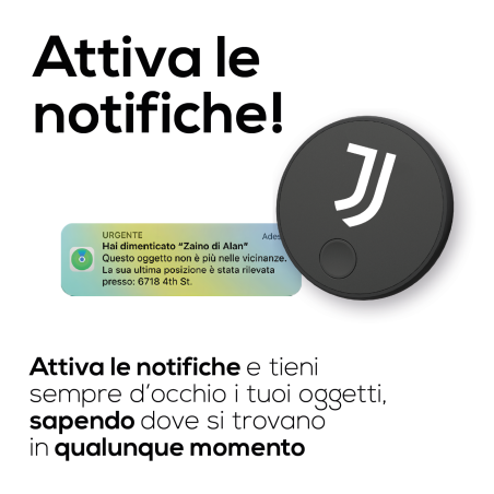 TECHMADE TRACKER TM-BL005S-JUVENTUS TECH FIND