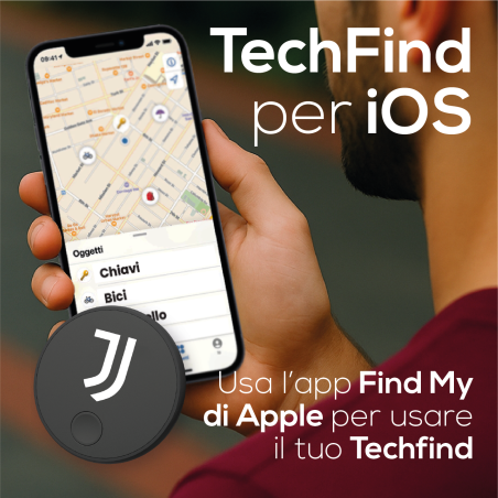 TECHMADE TRACKER TM-BL005S-JUVENTUS TECH FIND