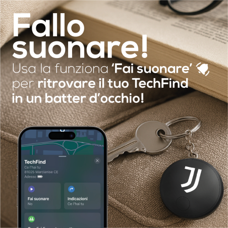 TECHMADE TRACKER TM-BL005S-JUVENTUS TECH FIND