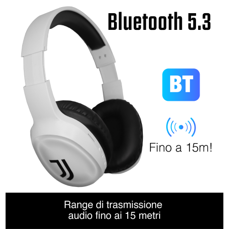 TECHMADE CUFFIA SENZA FILO JUVENTUS TM-ZEB04-JUV