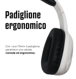 TECHMADE CUFFIA SENZA FILO JUVENTUS TM-ZEB04-JUV