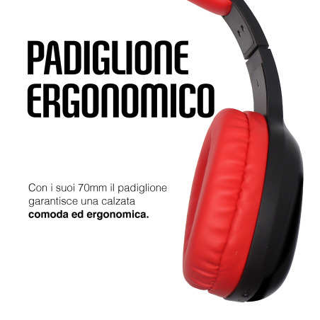 TECHMADE CUFFIE SENZA FILO MILAN TM-ZEB04-MIL