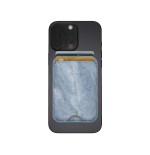 TECHMADE SMART WALLET SLIM DESIGN MAGNETIC 3 CARTE JEANSLIGHTBL