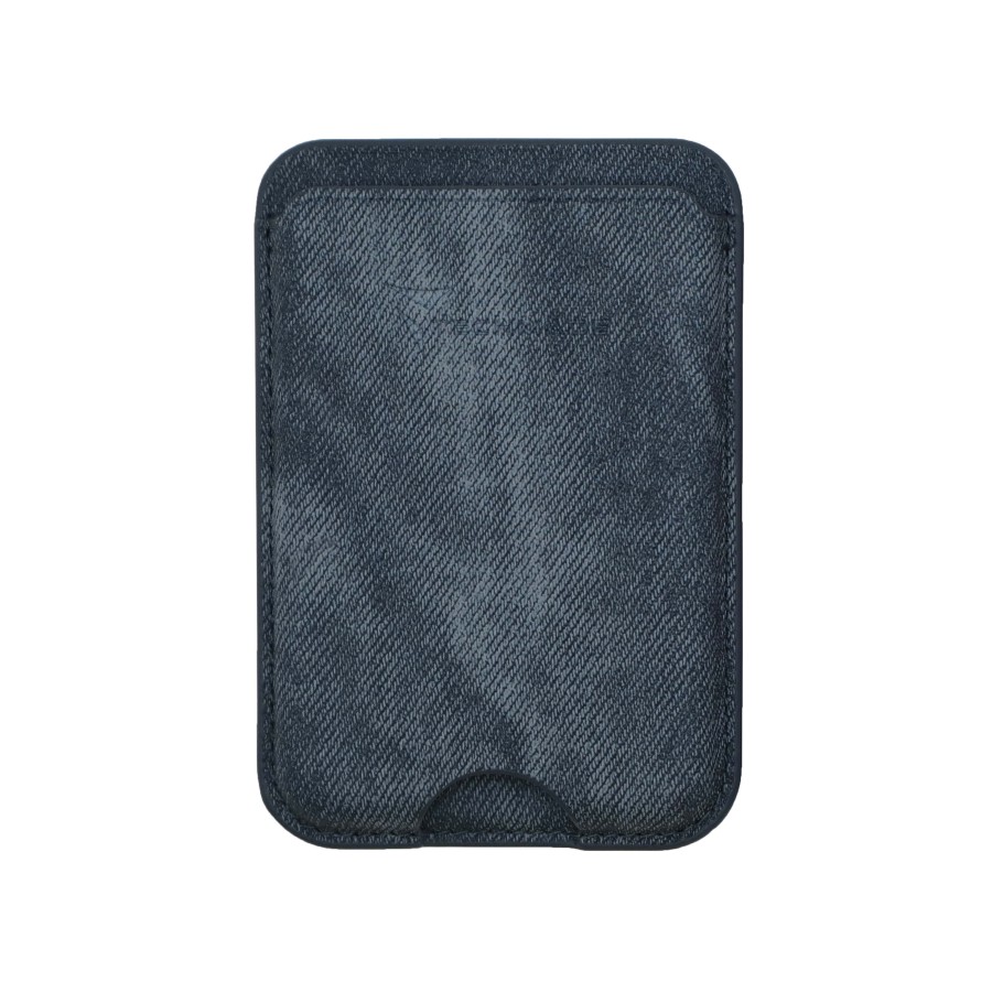 TECHMADE SMART WALLET SLIM DESIGN MAGNETIC 3 CARTE JEANS BLUE
