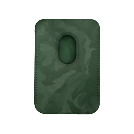 TECHMADE SMART WALLET SLIM DESIGN MAGNETIC 3 CARTE CAM GREEN