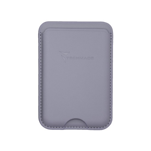 TECHMADE SMART WALLET SLIM DESIGN MAGNETIC 3 CARTE PURPLE