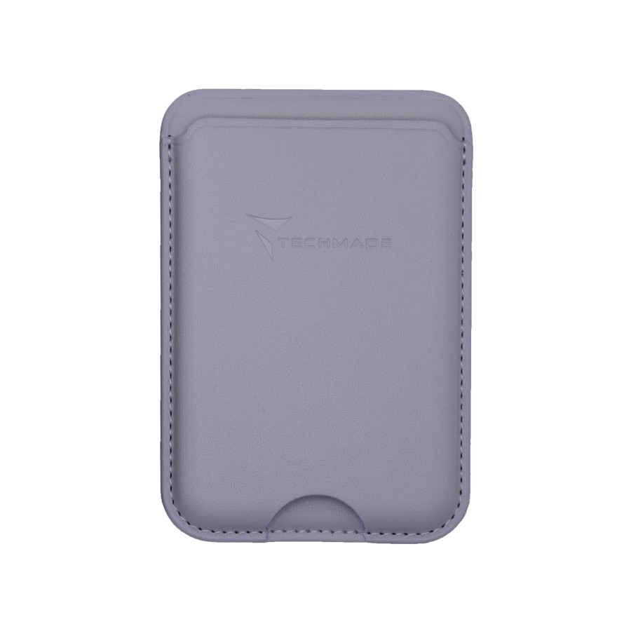 TECHMADE SMART WALLET SLIM DESIGN MAGNETIC 3 CARTE PURPLE