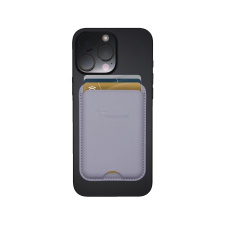 TECHMADE SMART WALLET SLIM DESIGN MAGNETIC 3 CARTE PURPLE