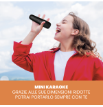 TECHMADE KARAOKE SPEAKER NERO