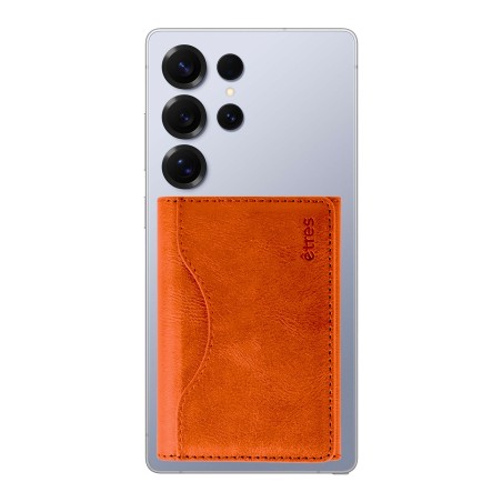 ETRES SMART WALLET CLASSIC DEEP BROWN COLOR