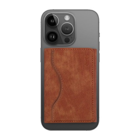 ETRES WALLET SMART FLAT COLLEZIONE STORM BROWN