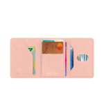 ETRES WALLET SMART FLAT COLLEZIONE SAFFIANO PINK