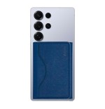 ETRES WALLET SMART FLAT COLLEZIONE SAFFIANO BLU