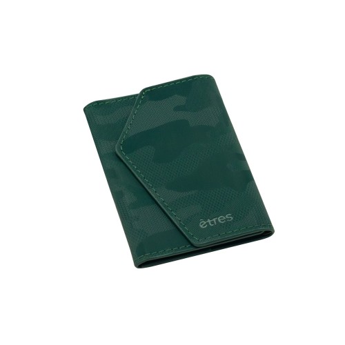 ETRES SMART WALLET EASY CAMOUFLAGE GREEN