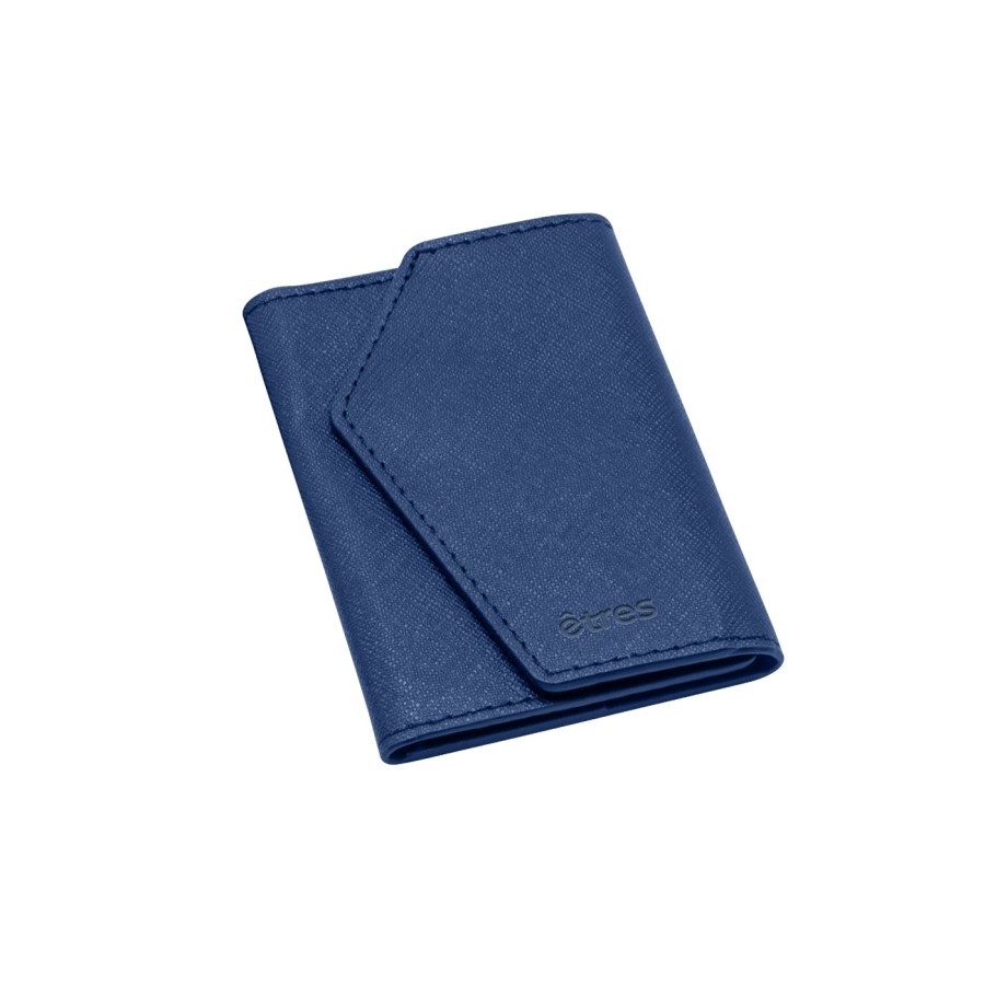 ETRES SMART WALLET EASY SAFFIANO BLUE ETRES SMART WALLET EASY SAFFIANO BLUE