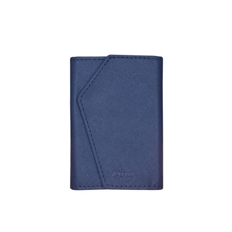 ETRES SMART WALLET EASY SAFFIANO BLUE