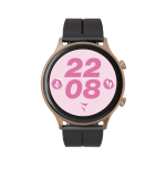 *TECHMADE SMARTWATCH GOLD ROSE CASE + PK BELT + PK EARBUD BUNDLE